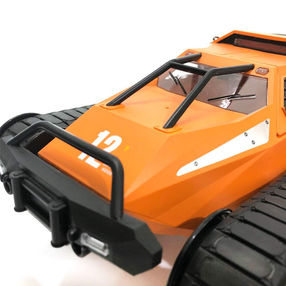 RC Track Car with LED Lights