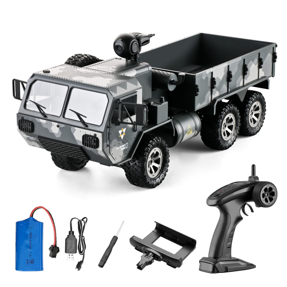 High-Speed US Army Military Truck RC Car Toy