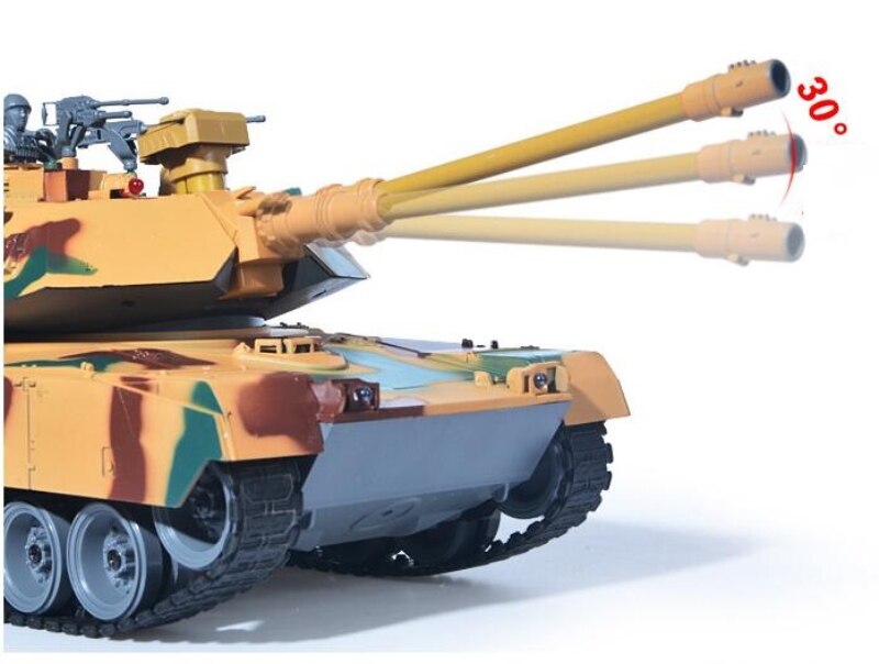 Large RC Tank Toy with Bullet Launch